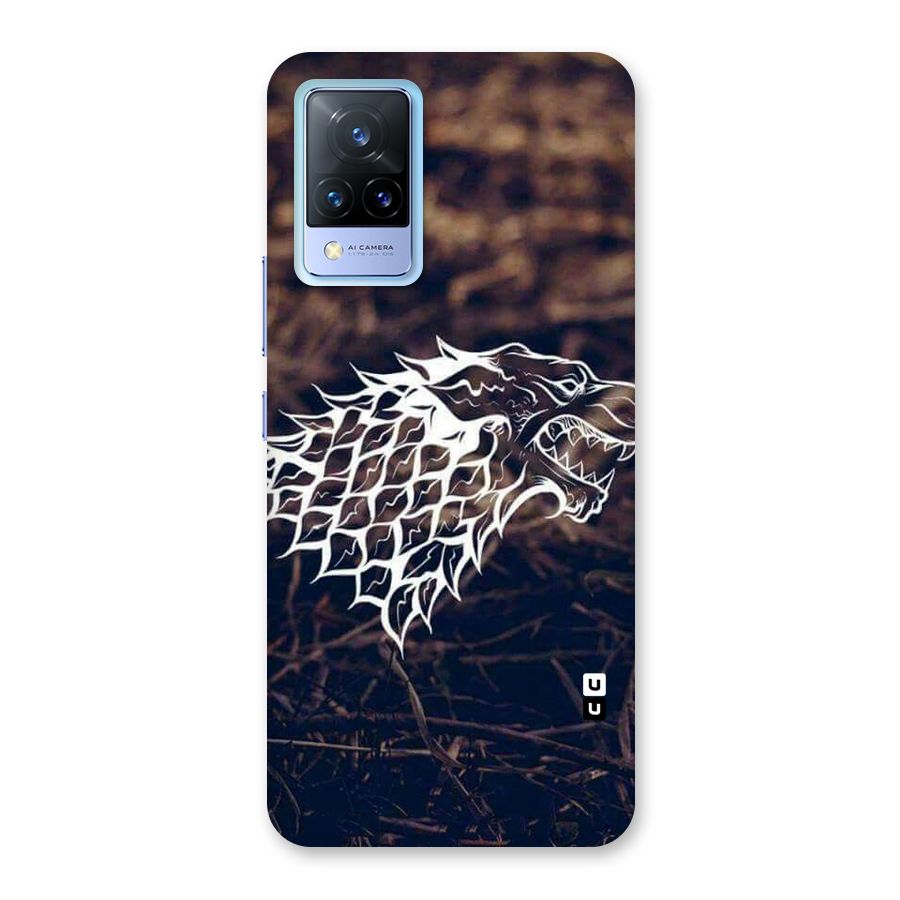 Wolf In White Back Case for Vivo V21 5G