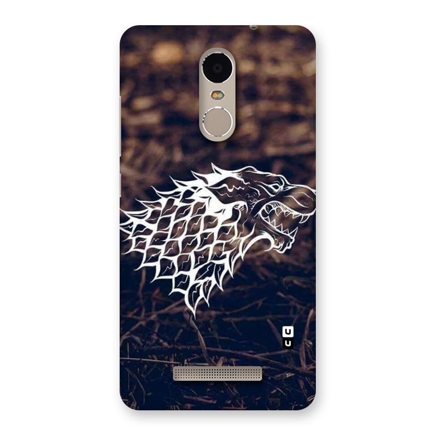 Wolf In White Back Case for Xiaomi Redmi Note 3