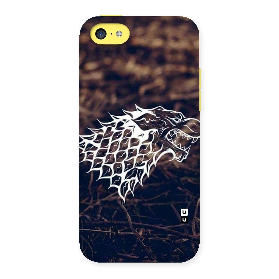 Wolf In White Back Case for iPhone 5C