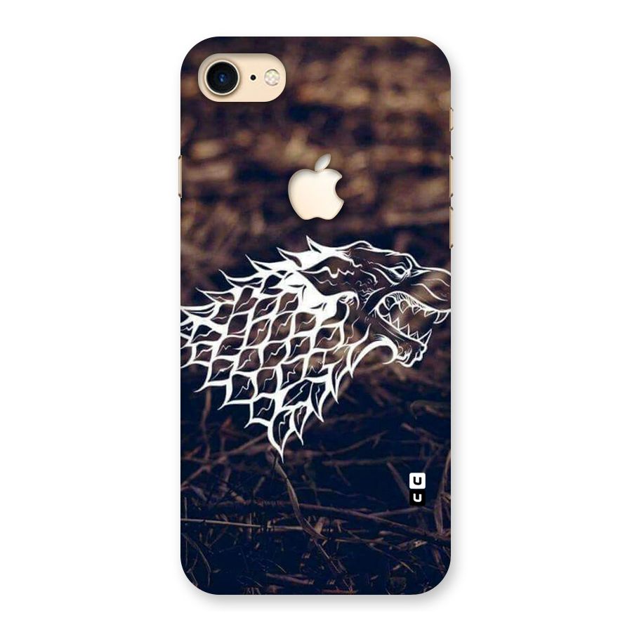 Wolf In White Back Case for iPhone 7 Apple Cut