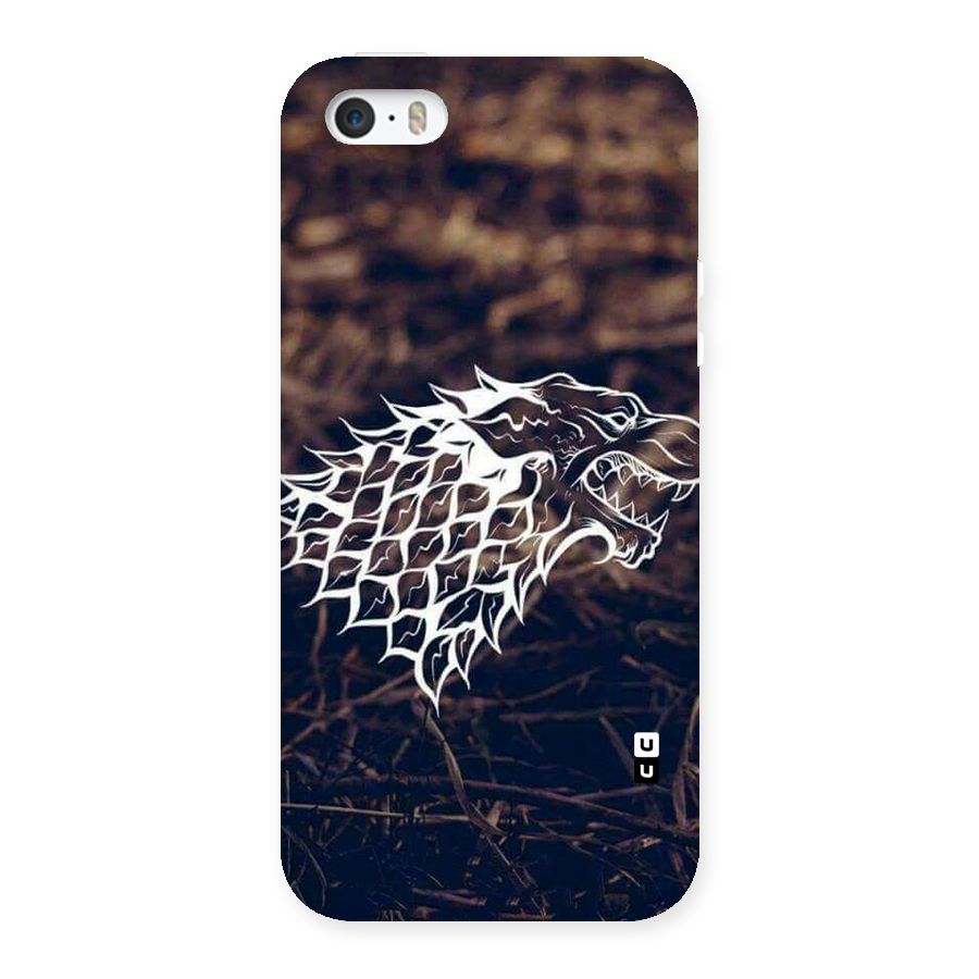 Wolf In White Back Case for iPhone SE