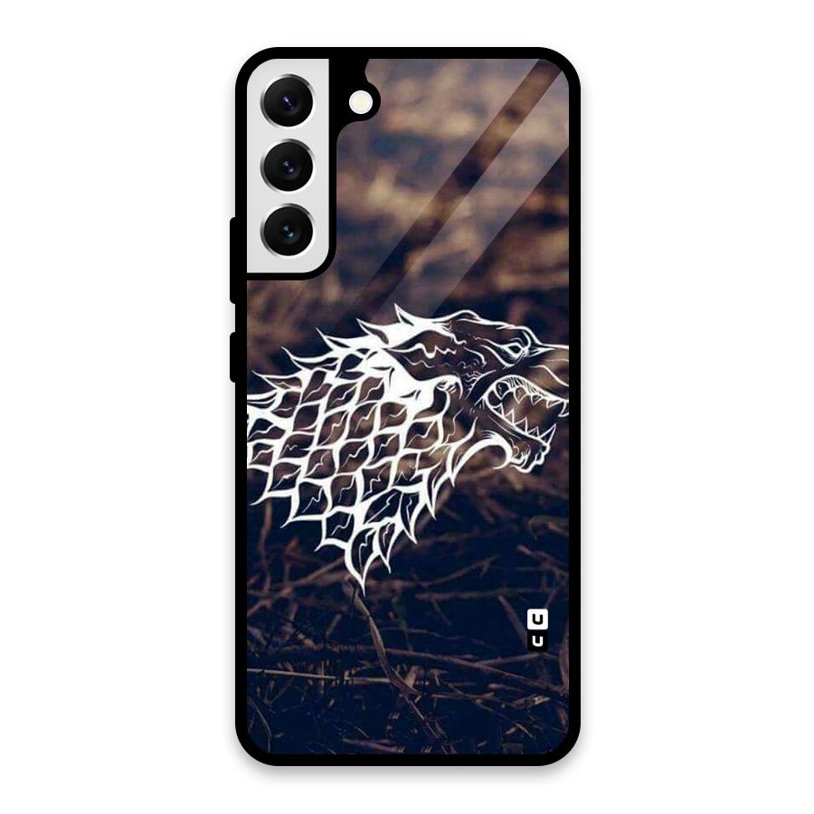 Wolf In White Glass Back Case for Galaxy S22 Plus 5G