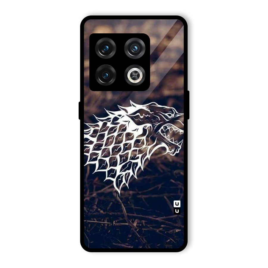 Wolf In White Glass Back Case for OnePlus 10 Pro 5G