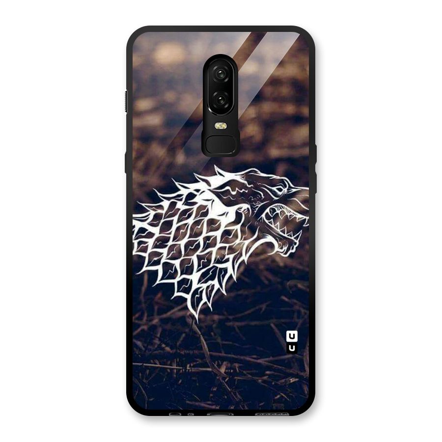 Wolf In White Glass Back Case for OnePlus 6