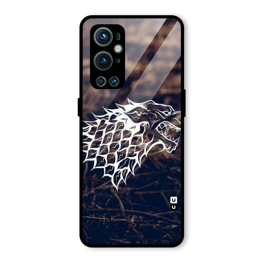 Wolf In White Glass Back Case for OnePlus 9 Pro