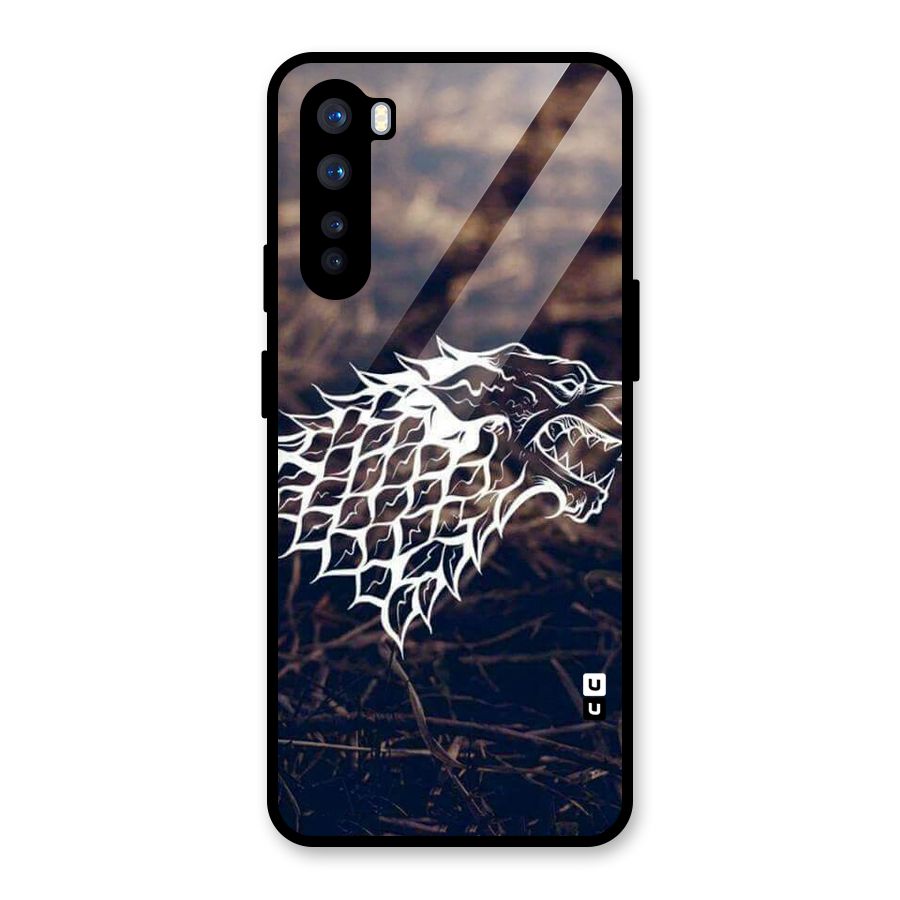 Wolf In White Glass Back Case for OnePlus Nord