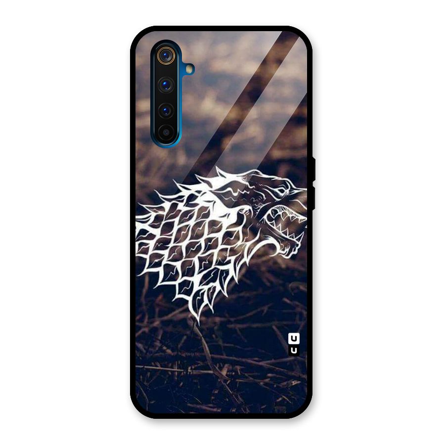 Wolf In White Glass Back Case for Realme 6 Pro