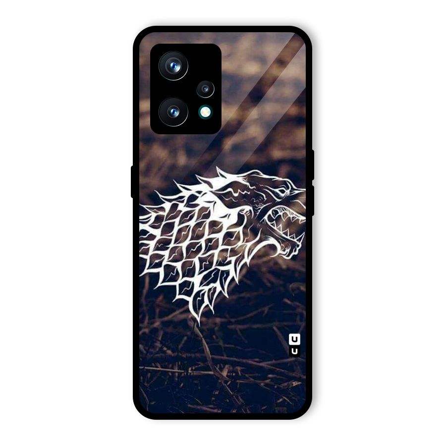 Wolf In White Glass Back Case for Realme 9 Pro Plus 5G