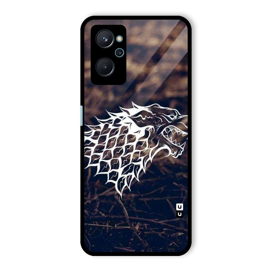 Wolf In White Glass Back Case for Realme 9i