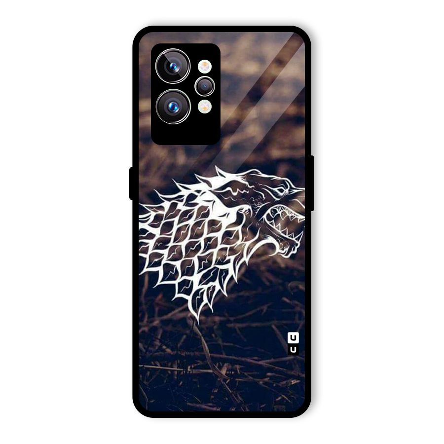 Wolf In White Glass Back Case for Realme GT2 Pro