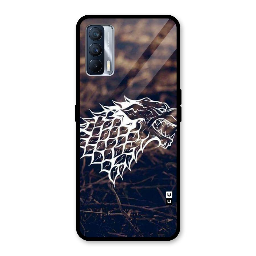 Wolf In White Glass Back Case for Realme X7