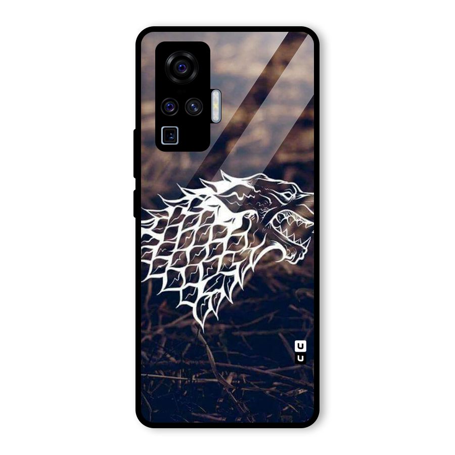 Wolf In White Glass Back Case for Vivo X50 Pro