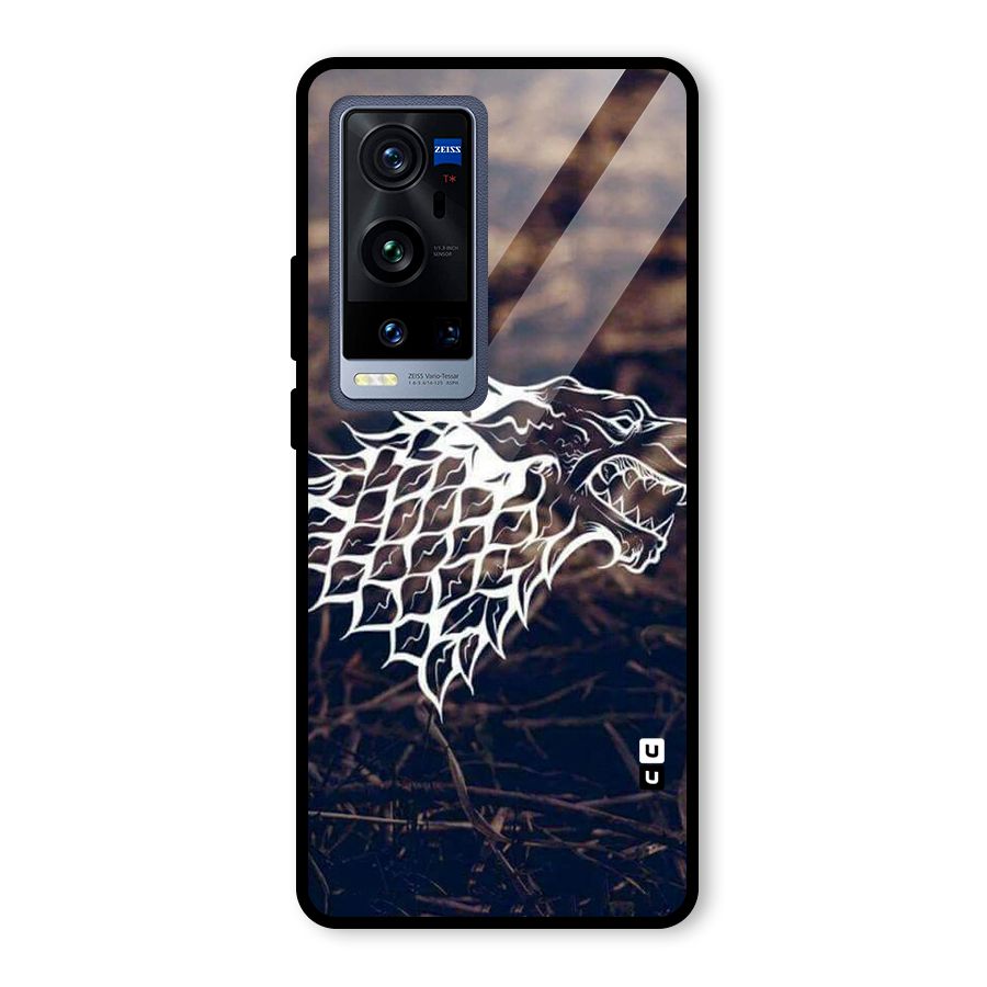 Wolf In White Glass Back Case for Vivo X60 Pro Plus