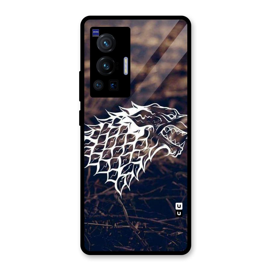 Wolf In White Glass Back Case for Vivo X70 Pro