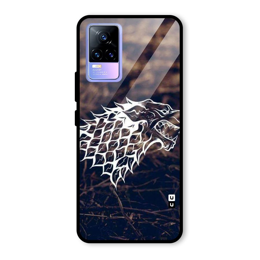 Wolf In White Glass Back Case for Vivo Y73