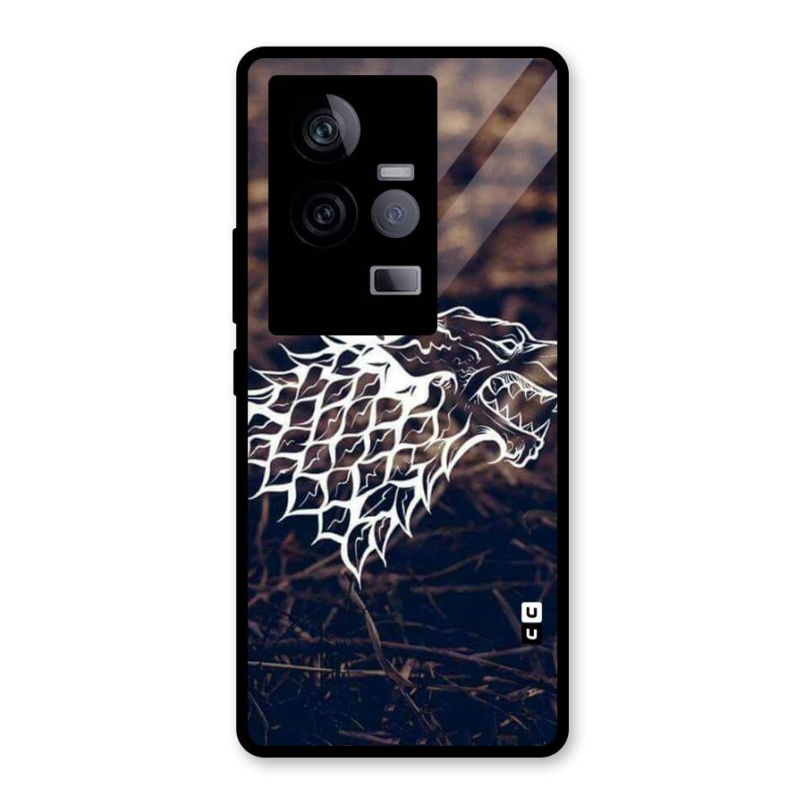 Wolf In White Glass Back Case for Vivo iQOO 11 5G