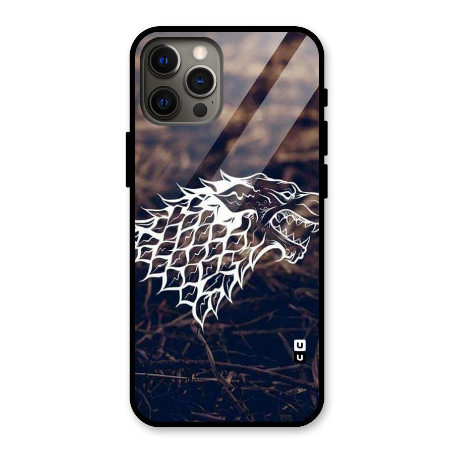 Wolf In White Glass Back Case for iPhone 12 Pro Max