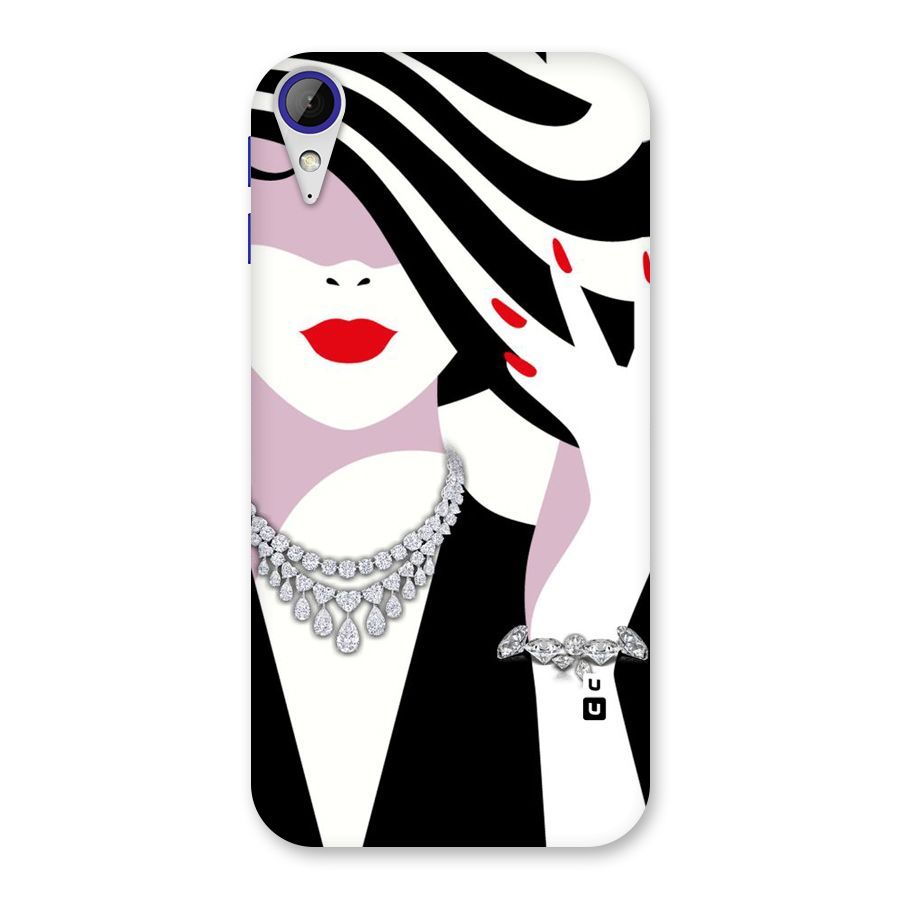 Women Beauty Back Case for Desire 830