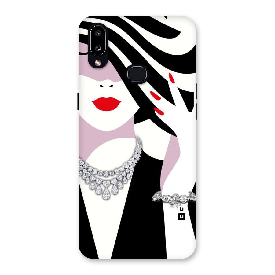 Women Beauty Back Case for Galaxy A10s