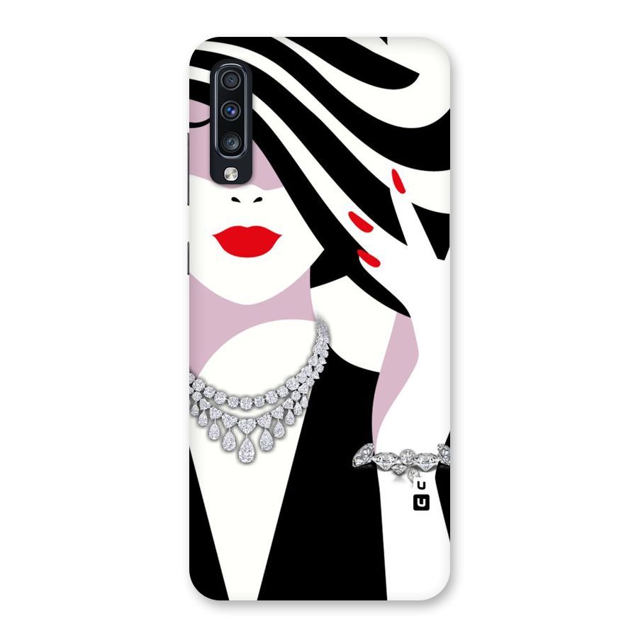 Women Beauty Back Case for Galaxy A70s