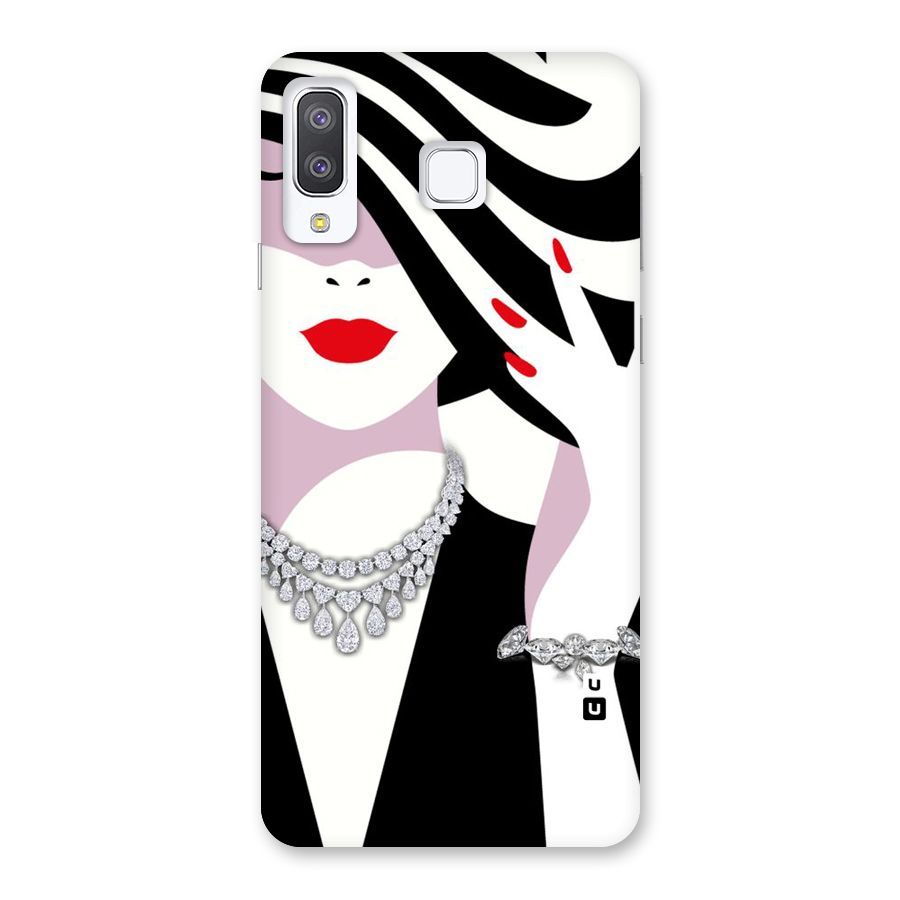 Women Beauty Back Case for Galaxy A8 Star