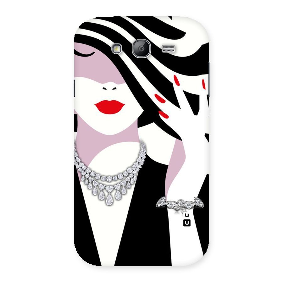 Women Beauty Back Case for Galaxy Grand