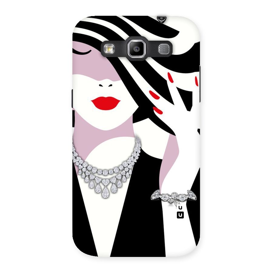 Women Beauty Back Case for Galaxy Grand Quattro