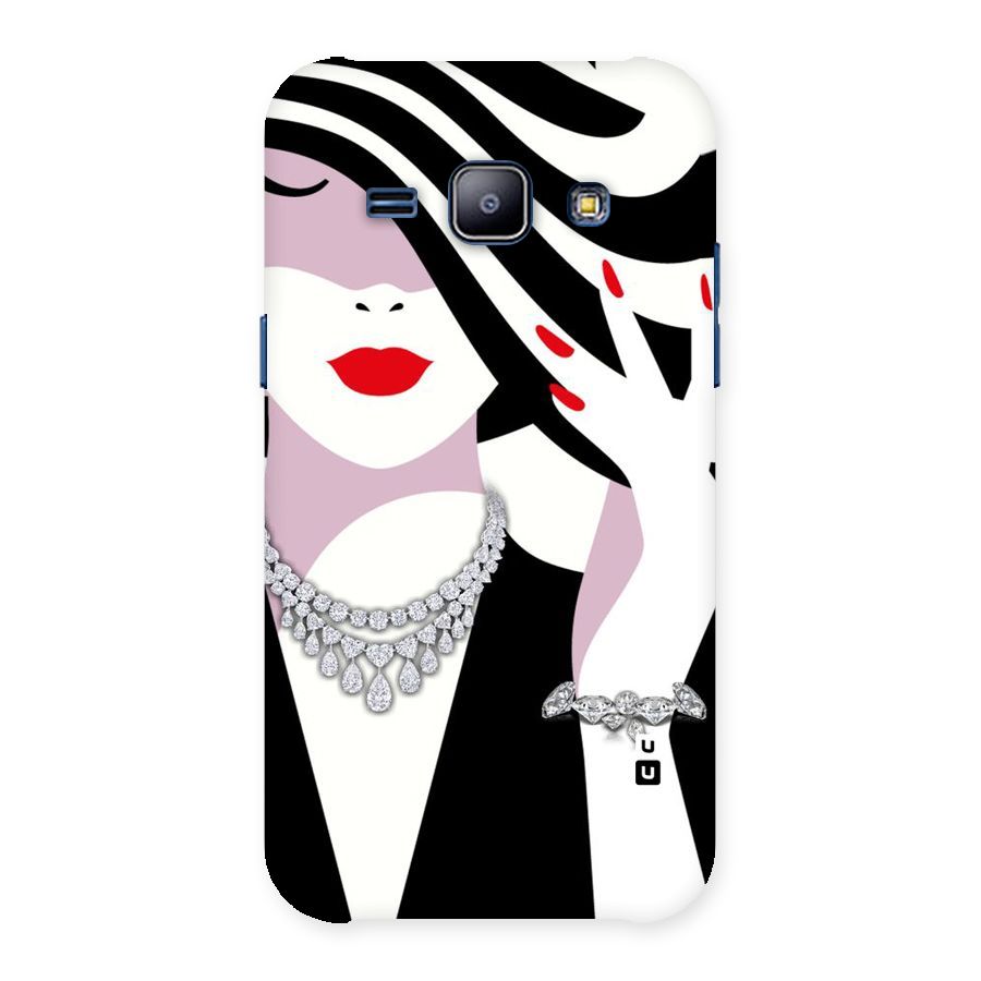 Women Beauty Back Case for Galaxy J1