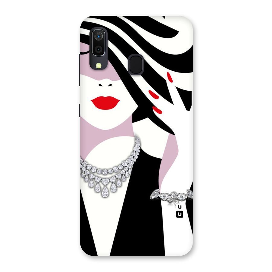 Women Beauty Back Case for Galaxy M10s