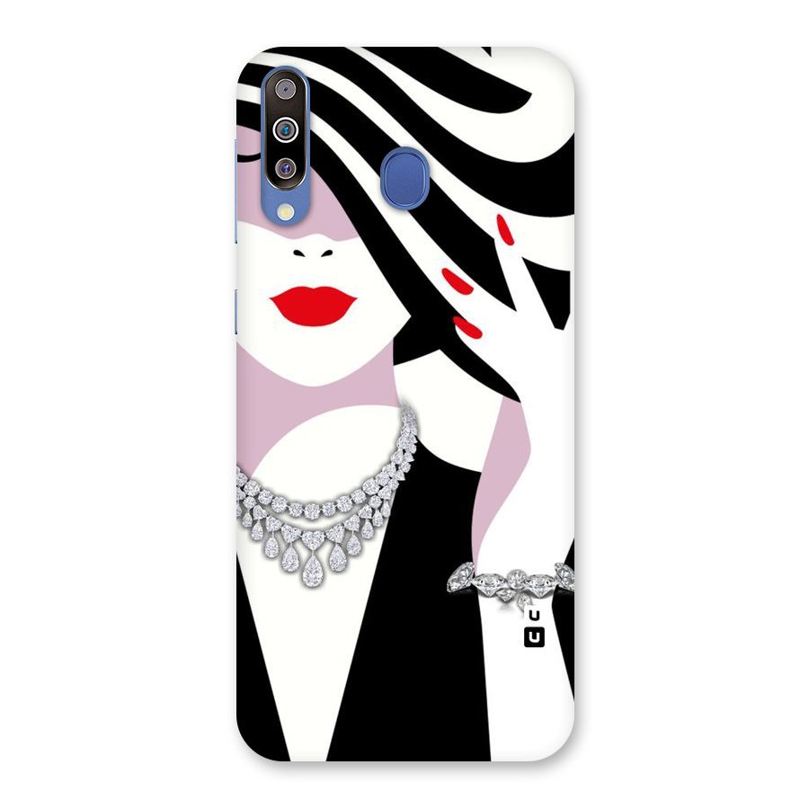 Women Beauty Back Case for Galaxy M30