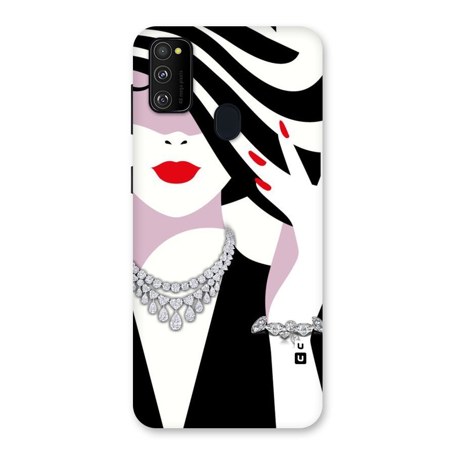 Women Beauty Back Case for Galaxy M30s