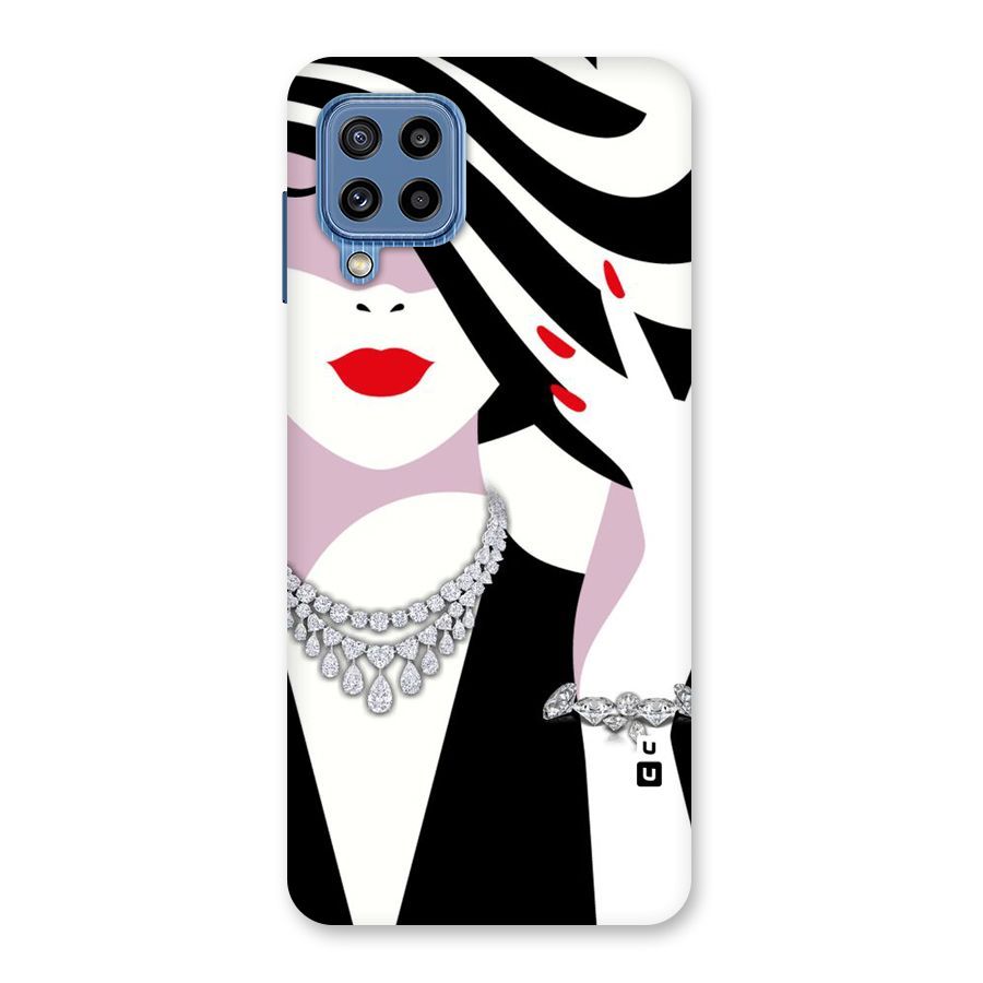 Women Beauty Back Case for Galaxy M32