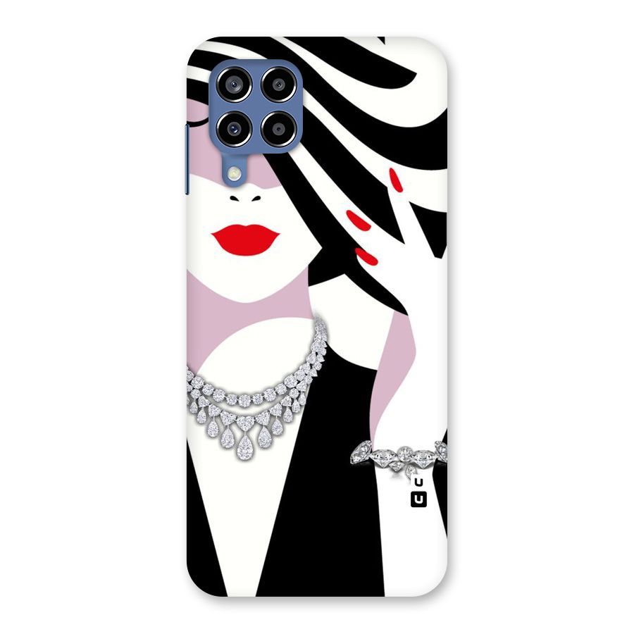 Women Beauty Back Case for Galaxy M53 5G