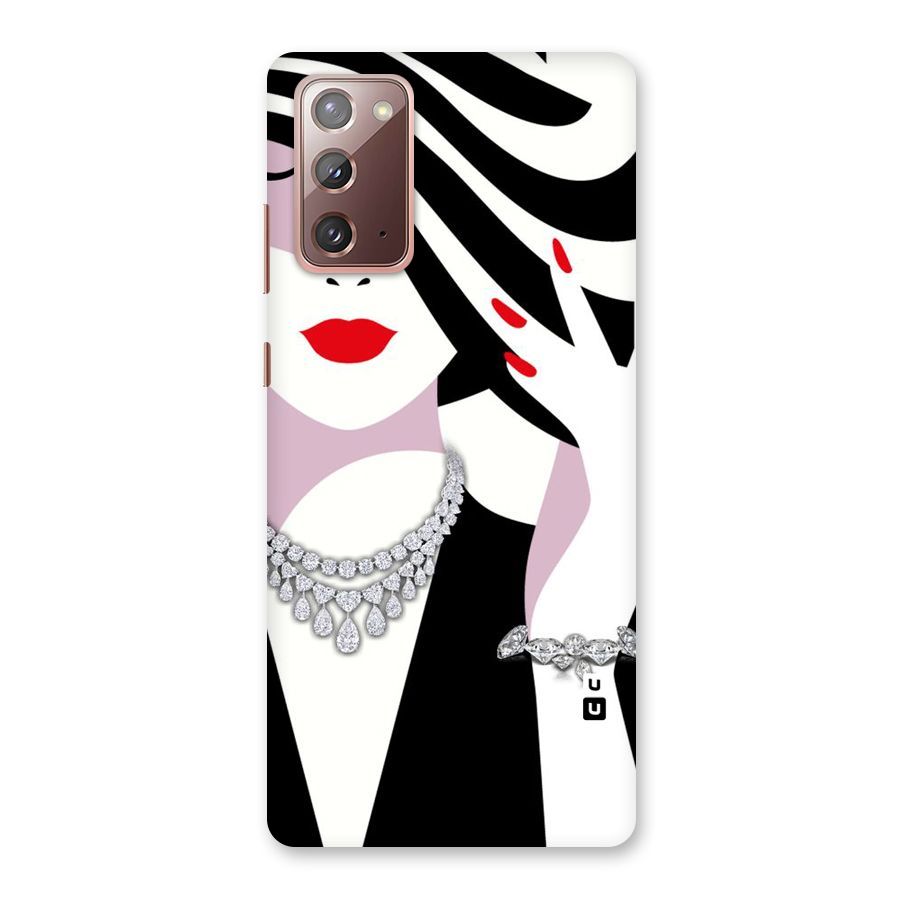 Women Beauty Back Case for Galaxy Note 20