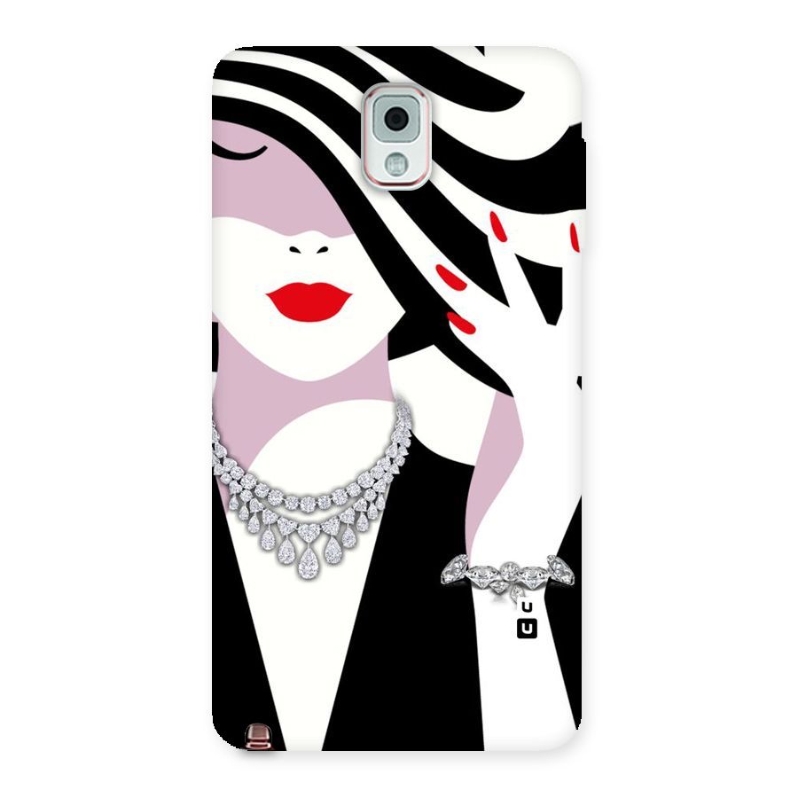 Women Beauty Back Case for Galaxy Note 3