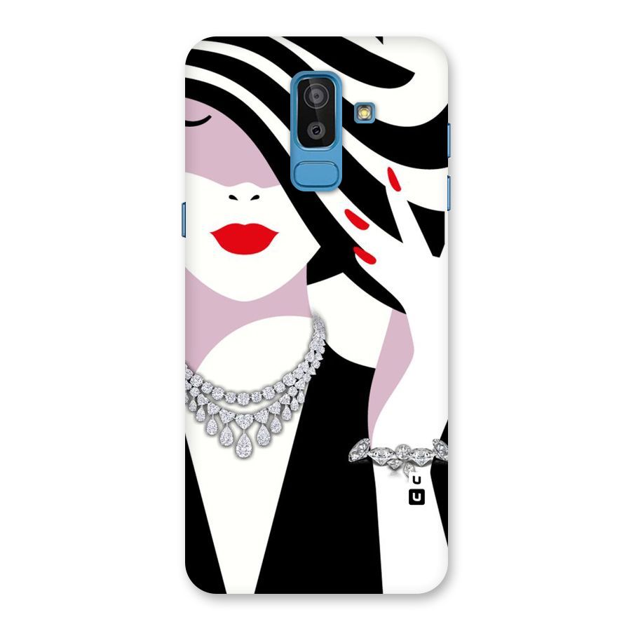 Women Beauty Back Case for Galaxy On8 (2018)