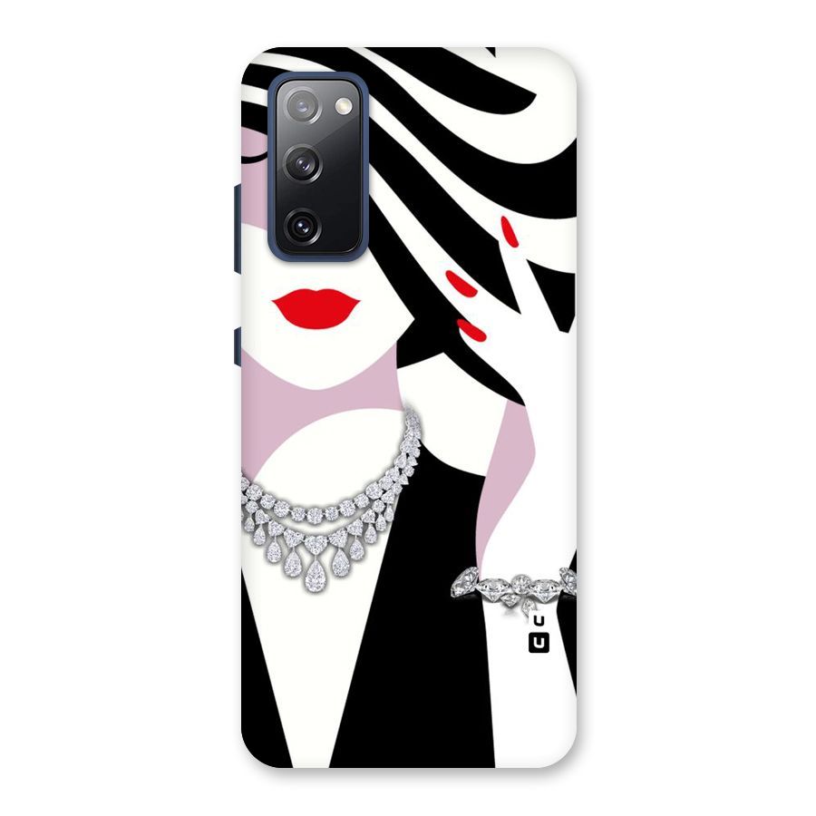Women Beauty Back Case for Galaxy S20 FE