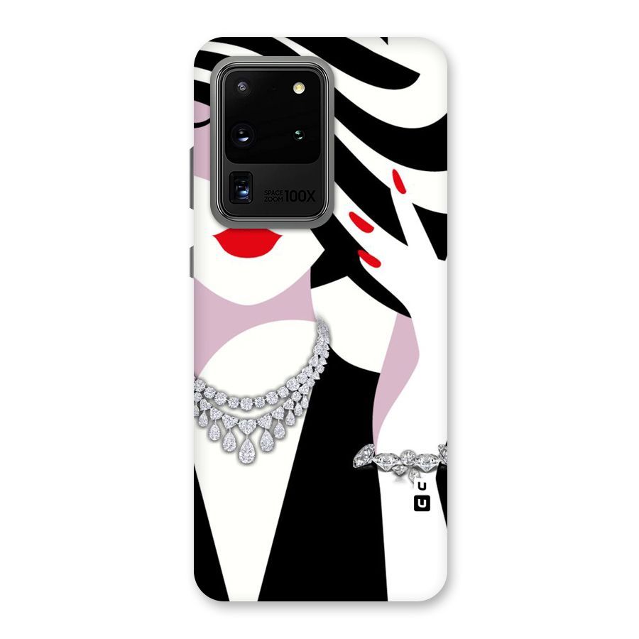 Women Beauty Back Case for Galaxy S20 Ultra