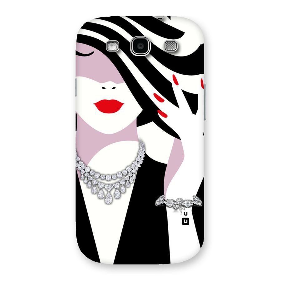 Women Beauty Back Case for Galaxy S3