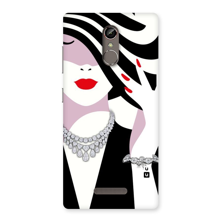 Women Beauty Back Case for Gionee S6s