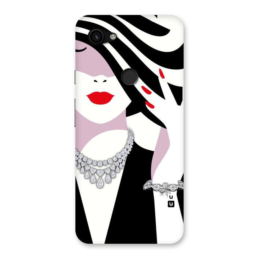 Women Beauty Back Case for Google Pixel 3a XL
