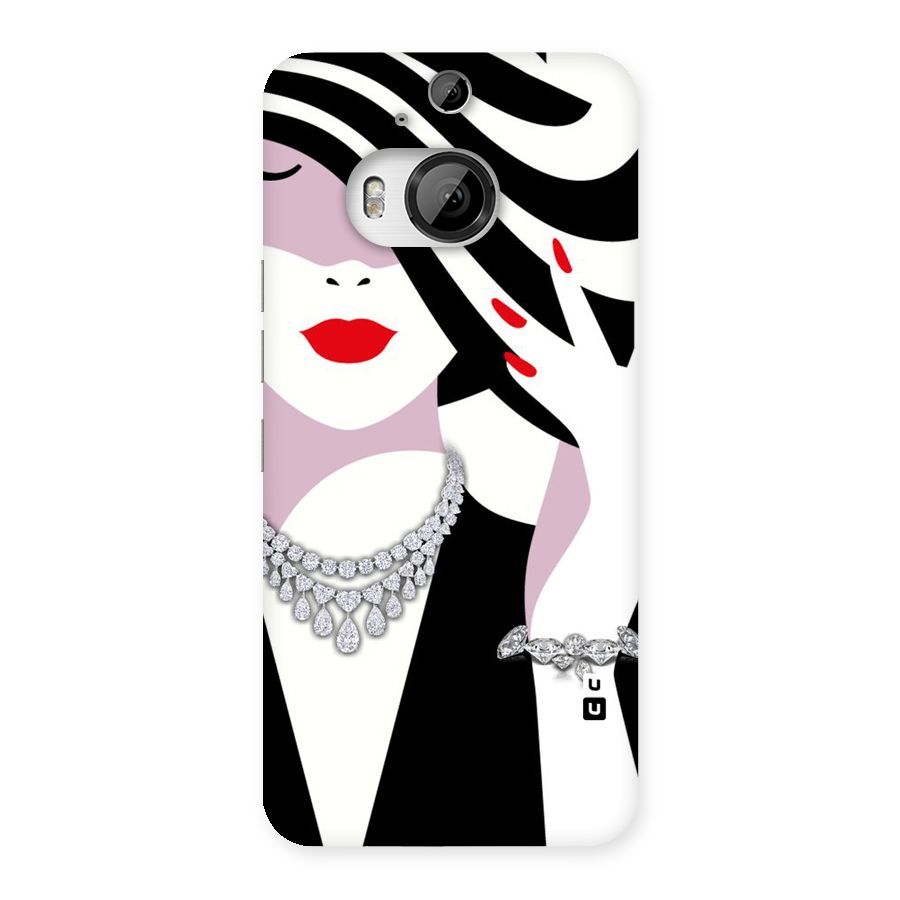 Women Beauty Back Case for HTC One M9 Plus