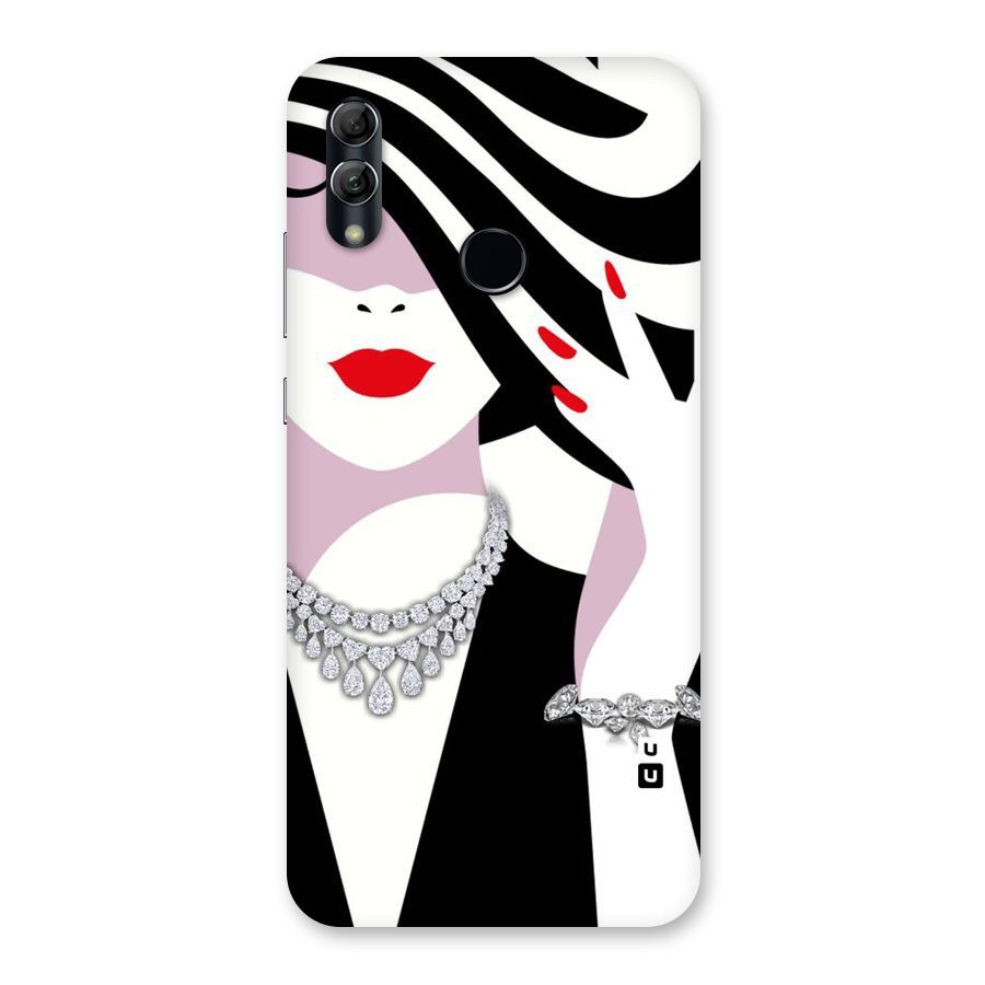 Women Beauty Back Case for Honor 10 Lite