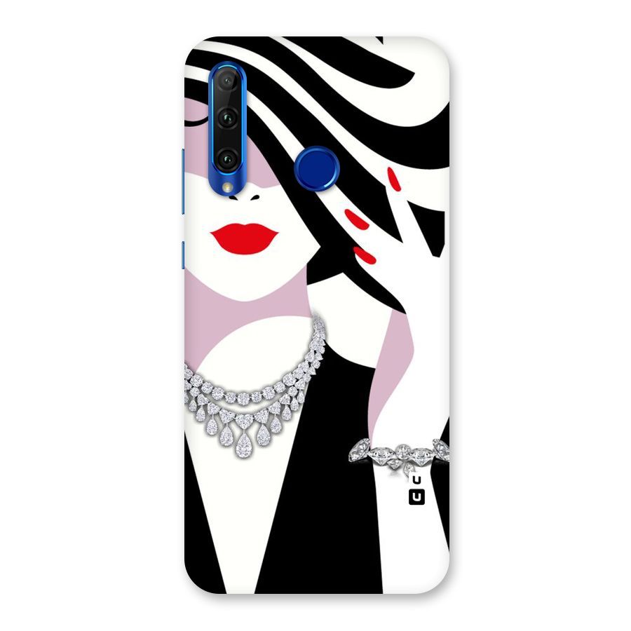 Women Beauty Back Case for Honor 20i