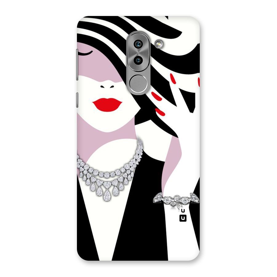 Women Beauty Back Case for Honor 6X