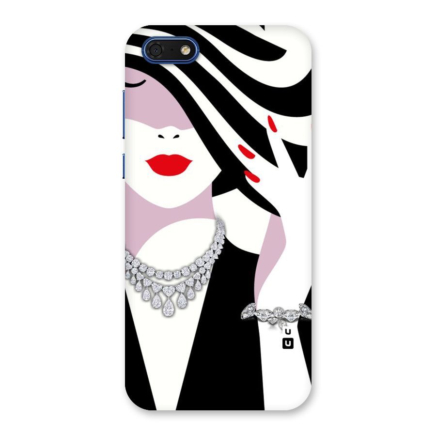 Women Beauty Back Case for Honor 7s