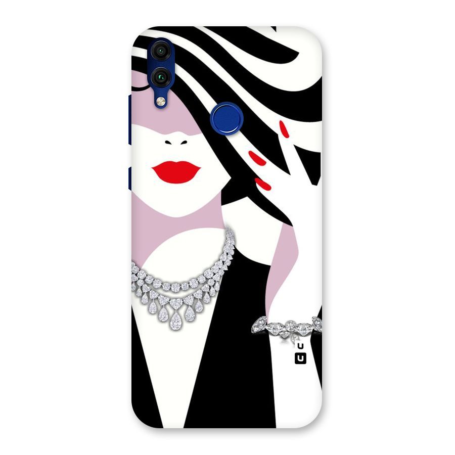 Women Beauty Back Case for Honor 8C