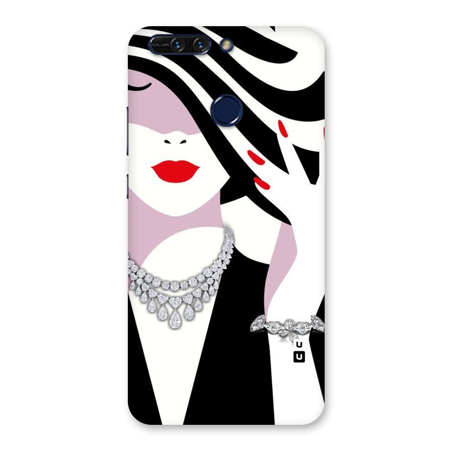 Women Beauty Back Case for Honor 8 Pro