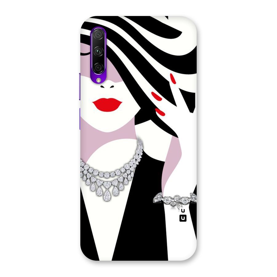 Women Beauty Back Case for Honor 9X Pro