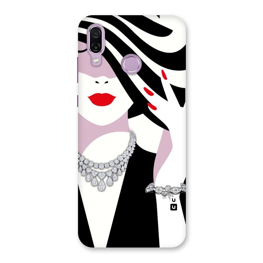 Women Beauty Back Case for Honor Play